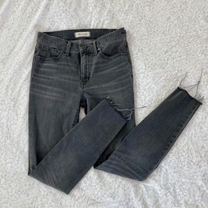 Madewell 9” high-rise skinny jeans